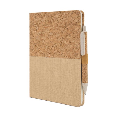 Carnet A5 avec stylo Carbonera
