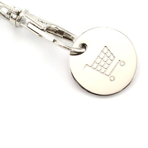 Keyring Coin Euromarket Keyring Coin Euromarket