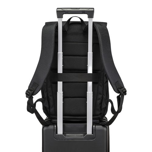Laptop backpack (15) in recycled 600D jacquard polyester (R-PET inner lining) Laptop backpack (15) in recycled 600D jacquard polyester (R-PET inner lining)