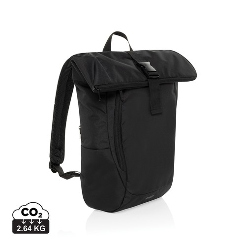 Swiss Peak Aware™ RPET Leonard 15.6 inch laptop backpack Swiss Peak Aware™ RPET Leonard 15.6 inch laptop backpack