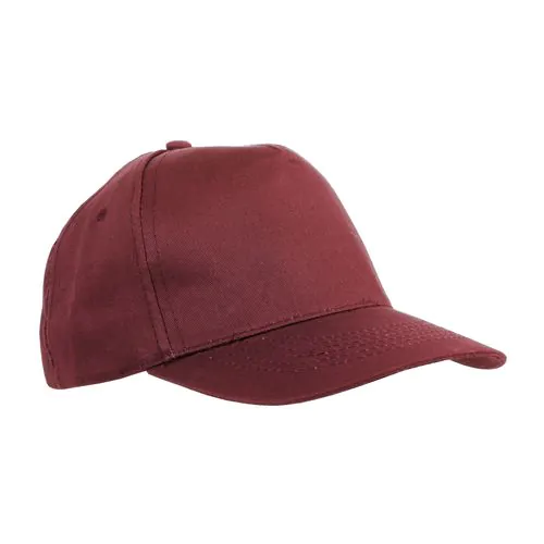Cotton 5-panel cap with adjustable velcro strap (for kids)