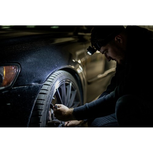 Head torch with LED and COB light | Chad