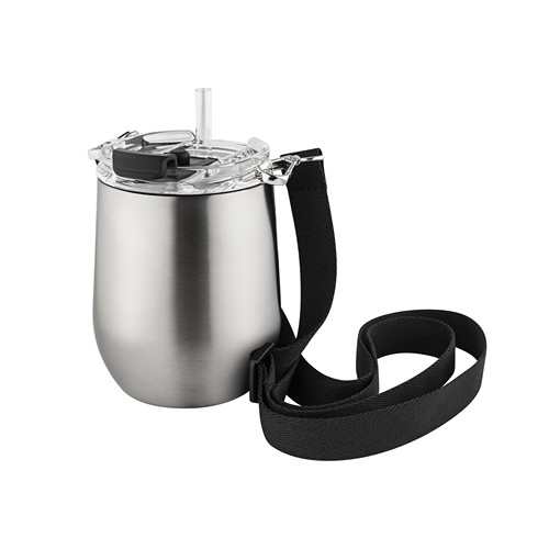 Metmaxx® “Enjoy2Go” thermal mug, silver Metmaxx® “Enjoy2Go” thermal mug, silver