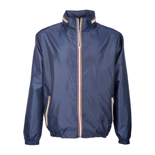 Chaqueta de polyester 210T transformable en bolsa con cinturon