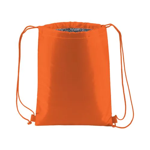 210T polyester insulated backpack with drawstring closure 210T polyester insulated backpack with drawstring closure