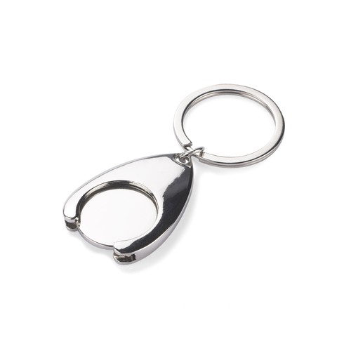 sleutelhanger met winkelmuntje