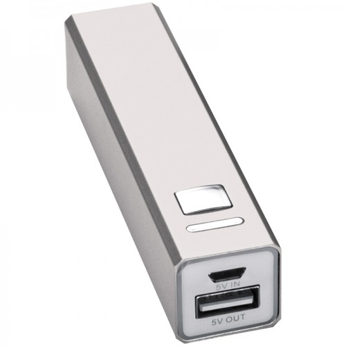 Metal power bank PORT HOPE 2200mAh Metal power bank PORT HOPE 2200mAh
