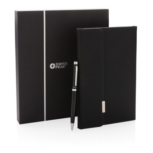 Set carnets de notes A5 et stylo Swiss Peak Set carnets de notes A5 et stylo Swiss Peak