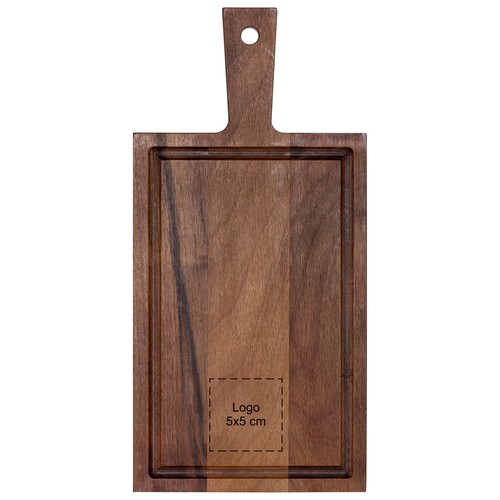 Walnut board with handle 33x16 cm Walnut board with handle 33x16 cm