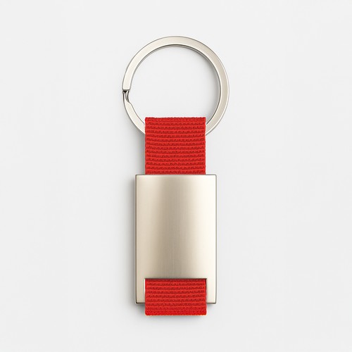 Metal and nylon key ring