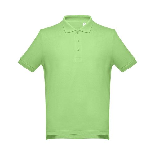 THC ADAM. Polo da uomo in cotone a maniche corte