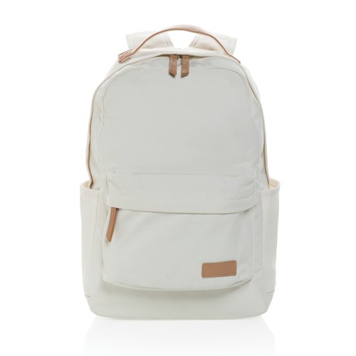 Impact AWARE™ 16 oz. recycled canvas laptop rugzak Impact AWARE™ 16 oz. recycled canvas laptop rugzak