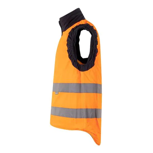 VL DIANA. Padded vest (220g/m²), reversible and multi-pocket, in polyester (100%), with zip fastening and reversible puller VL DIANA. Padded vest (220g/m²), reversible and multi-pocket, in polyester (100%), with zip fastening and reversible puller