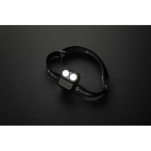 Gear X RCS rPlastic head torch with motion sensor Gear X RCS rPlastic head torch with motion sensor