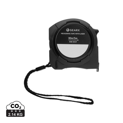 Gear X measuring 5M tape with 30M laser Gear X measuring 5M tape with 30M laser