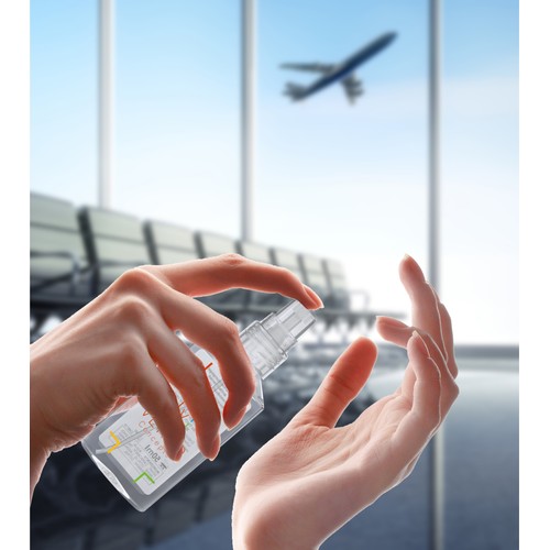 Hand Cleansing Spray, 50 ml, Body Label