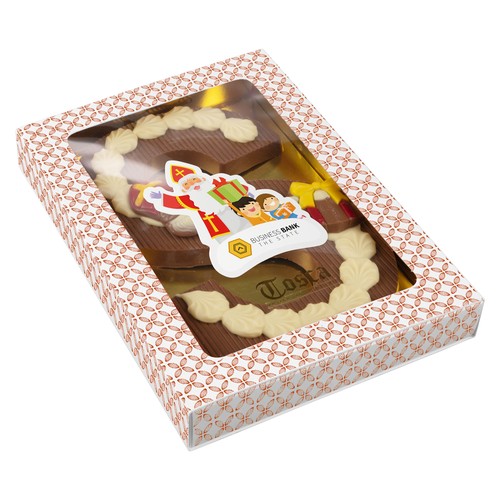 Mega decoratie chocolade letter Mega decoratie chocolade letter