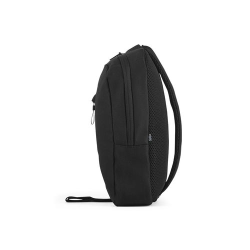 DELFOS. Mochila de una sola correa de 300D poliéster reciclado y 600D poliéster reciclado, con forro de poliéster reciclado 210D DELFOS. Mochila de una sola correa de 300D poliéster reciclado y 600D poliéster reciclado, con forro de poliéster reciclado 210D