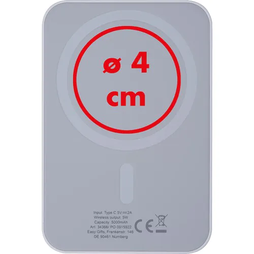 Wireless power bank Wels