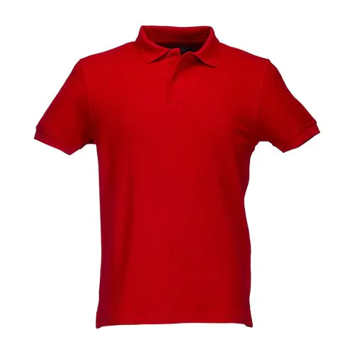 100% piqué cotton (180 g/m2) short-sleeved polo shirt with two-button collar 100% piqué cotton (180 g/m2) short-sleeved polo shirt with two-button collar