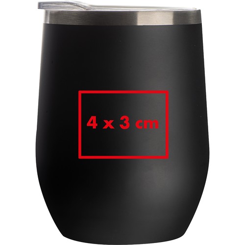 Double walled vacuum mug