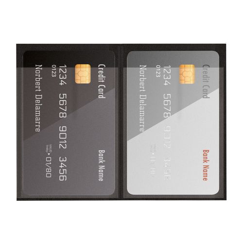 ETUI 2 CARTES PVC IMIT° CUIR ETUI 2 CARTES PVC IMIT° CUIR