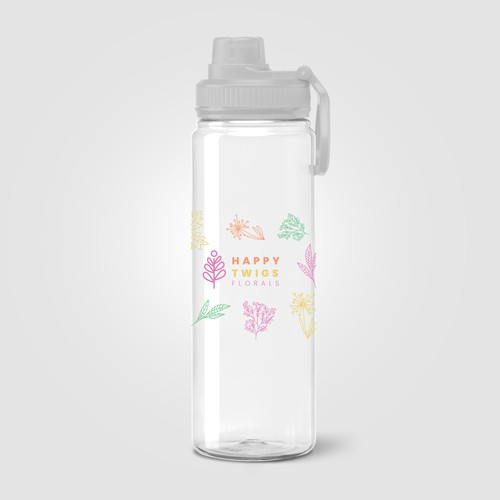 Bouteille de sport Alaska en rPET avec poignée – 800 ml