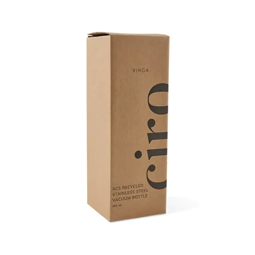 Botella vacio VINGA Ciro RCS reciclada 580 ml Botella vacio VINGA Ciro RCS reciclada 580 ml