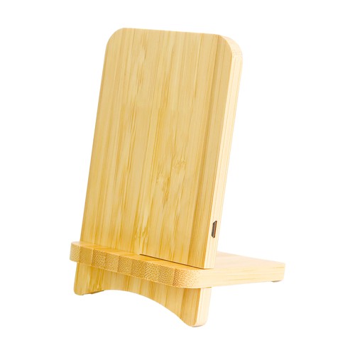 Phone holder, wireless charger in Bamboo Aiace Phone holder, wireless charger in Bamboo Aiace