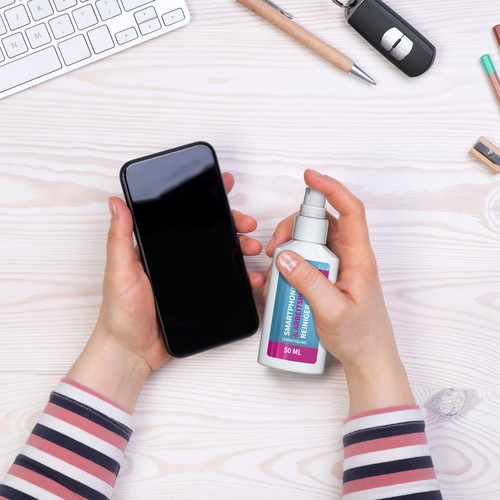 Smartphone & Workplace Cleaner, 50 ml, Body Label Smartphone & Workplace Cleaner, 50 ml, Body Label