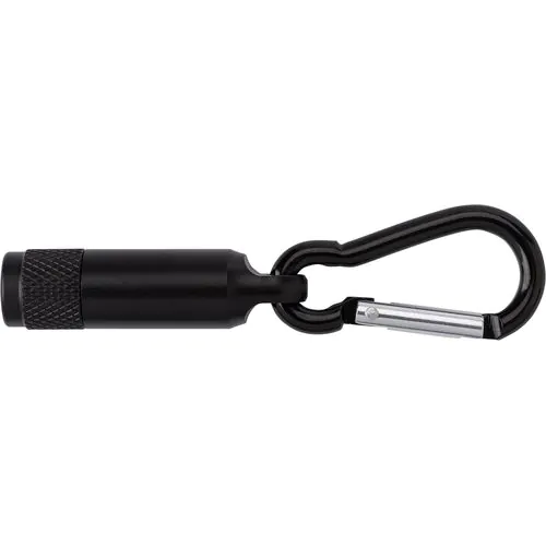 Aluminium mini torch with carabiner Tracy Aluminium mini torch with carabiner Tracy
