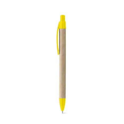 REMI. Stylo en papier kraft avec clip REMI. Stylo en papier kraft avec clip