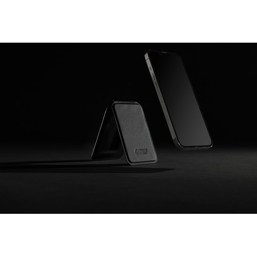 Magstand RCS recycled PU magnetic phone wallet with stand Magstand RCS recycled PU magnetic phone wallet with stand