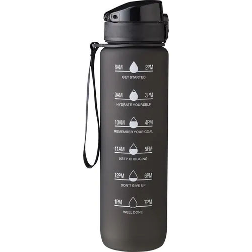 Gourde en rPET touché gomme de 1 000 ml Brinley Gourde en rPET touché gomme de 1 000 ml Brinley