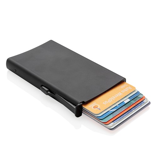 Tarjetero RFID de aluminio estándar