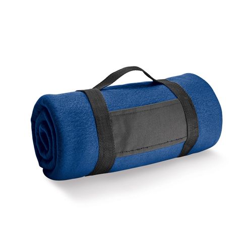THORPE. Koc polarowy (180 g/m²) ze zdejmowanym uchwytem THORPE. Koc polarowy (180 g/m²) ze zdejmowanym uchwytem