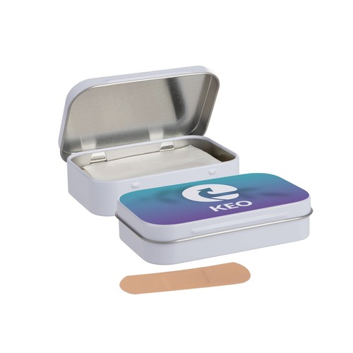 Blikje met pleisters