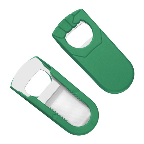 Flesopener met sluiting "vuistje"