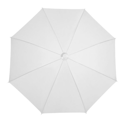 WHITE UMBRELLA WITH DROP-CATCHER d=103cm