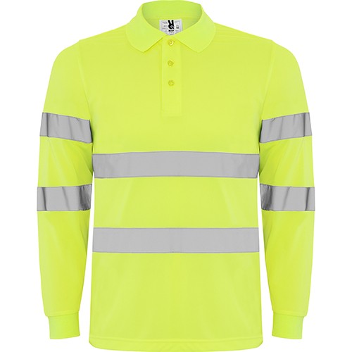 High-vis polo shirt POLARIS L/S High-vis polo shirt POLARIS L/S