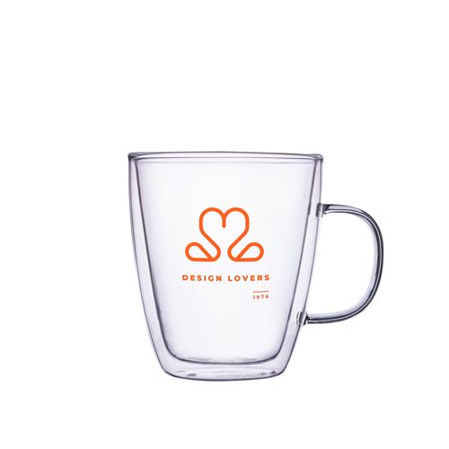 Tazza di vetro Emotion 250ml incolore