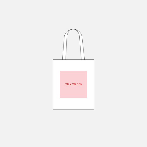 220 g/m2 cotton/polyester shopping bag, long handle