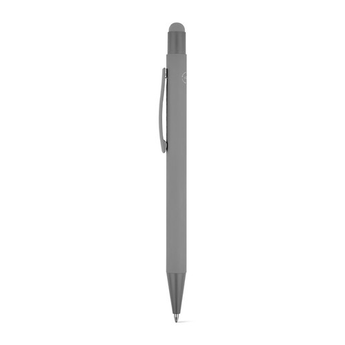 CLINT MATE. Ballpoint pen with a modern design made from recycled aluminium (100% rAL), with a matt finish