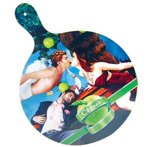 Planche à découper le fromage en mélamine (295x215mm)