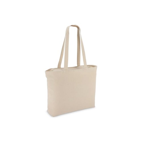Bolsa Tote de algodón con cremallera OEKO-TEX® 47 x 11 x 35 cm 320 g/m². Bolsa Tote de algodón con cremallera OEKO-TEX® 47 x 11 x 35 cm 320 g/m².