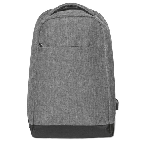 SAC A DOS ANTI-VOL A L’ETALAGE EN POLYESTER 300D AVEC SORTIE USB