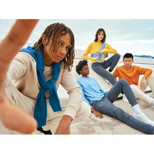 Cuello redondo de algodón reciclado IQONIQ Etosha