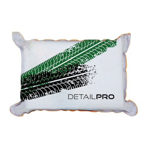 Rectangular sponge with reflective print Rectangular sponge with reflective print