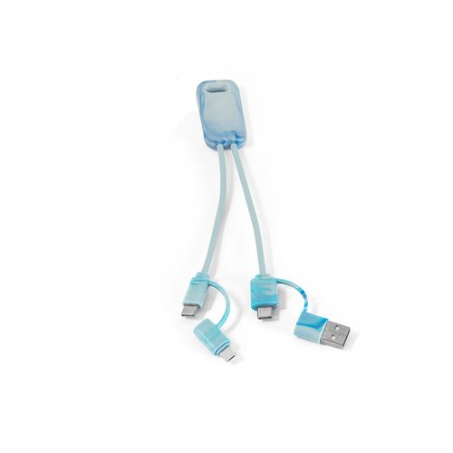 BERNERS. Superfast 6-in-1 USB cable in recycled PET (100% rPET) BERNERS. Superfast 6-in-1 USB cable in recycled PET (100% rPET)
