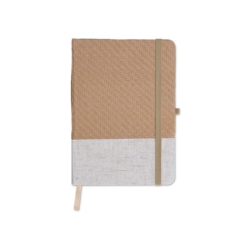 CARNET B6 COUVERTURE COTON ET FIBRES DE BAMBOU CARNET B6 COUVERTURE COTON ET FIBRES DE BAMBOU